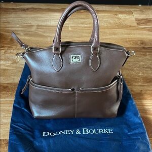 Dooney & Bourke Chocolate Brown Satchel
